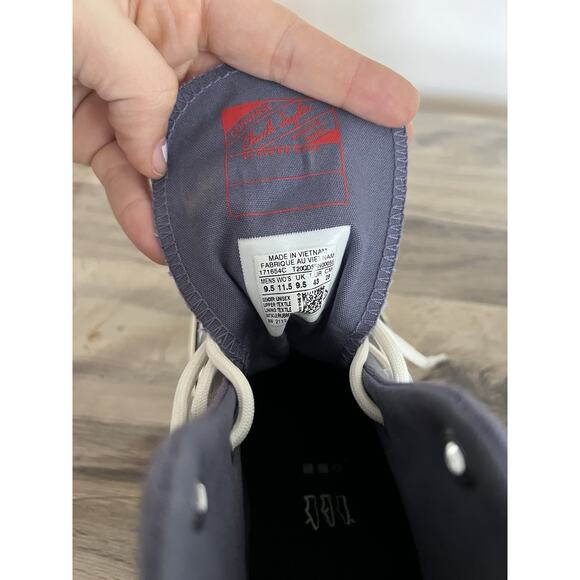 Converse Chuck 70 Utility Hybrid High Top Sneakers Fusion Steel Egret Mens 9.5 - Picture 3 of 11